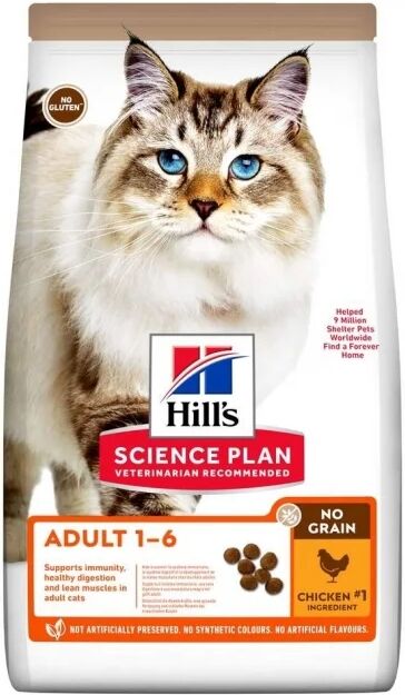 Hill's Science Plan Cat Adult No Grain Chicken 1,5 kg