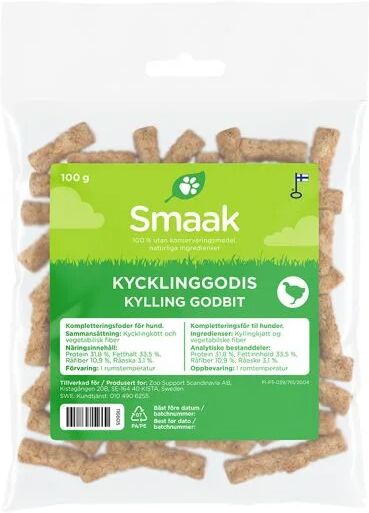 Smaak 100g  Kylling Godbit