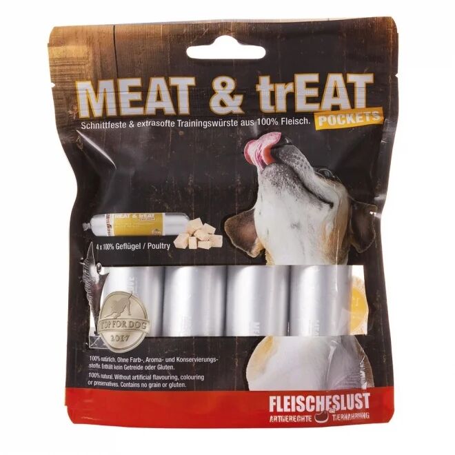 MeatLove MEAT & trEAT-Pockets Poultry 4 x 40 g