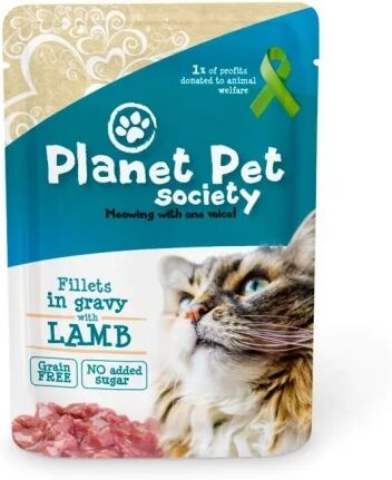 Planet Pet Society lam i saus 85 g