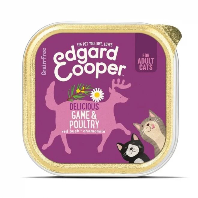 Edgard & Cooper Edgard&Cooper Cat kylling & Vilt 85 g