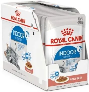 Royal Canin Indoor Ageing 7+ in Gravy 12x85 g