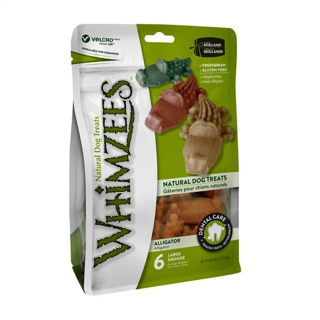 Whimzees Krokodille Large 6-pack