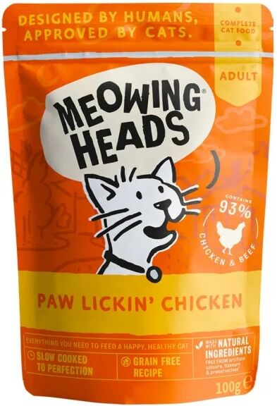 Meowing Heads Paw Lickin Chicken 100 g