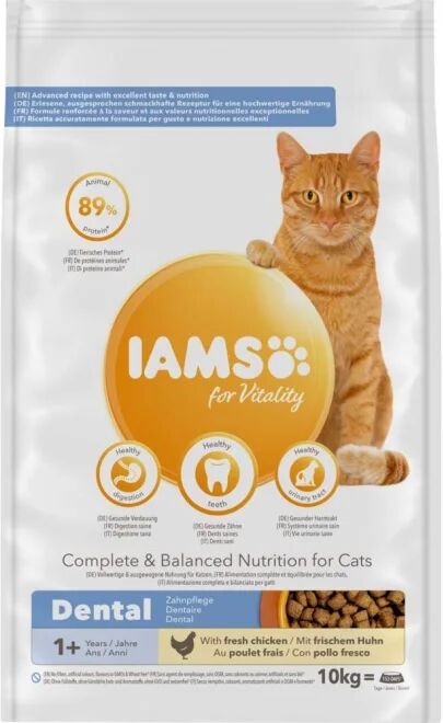 Iams for Vitality Cat Adult Dental Chicken (800 g)