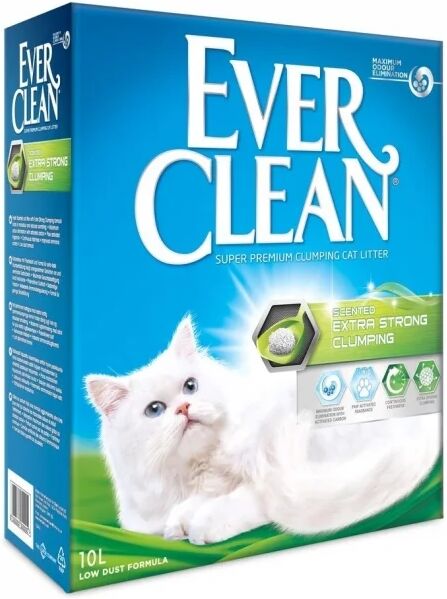 Ever Clean Extra Strong Scented Kattsand (10 l)