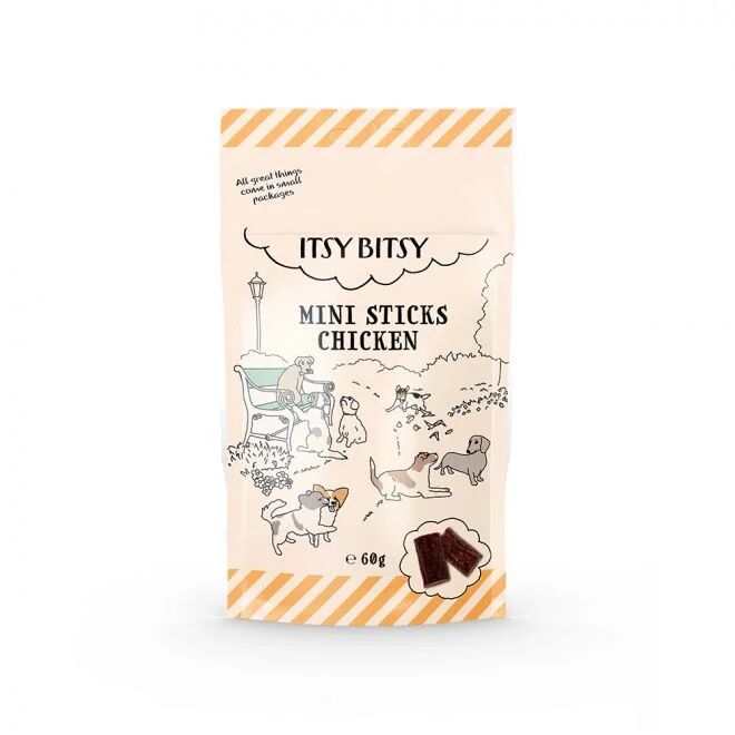 ItsyBitsy ItstyBitsy Mini sticks Kylling 60g