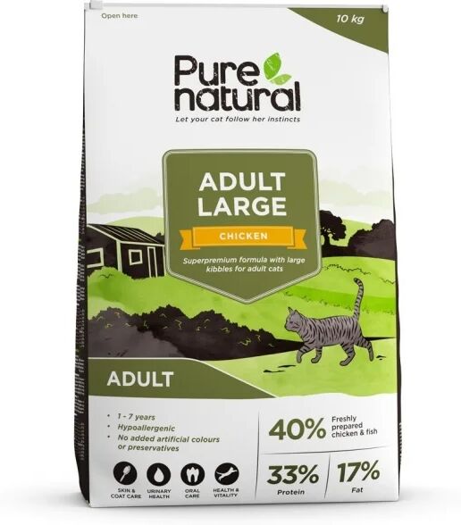 Purenatural Cat Adult Large Chicken (10 kg)