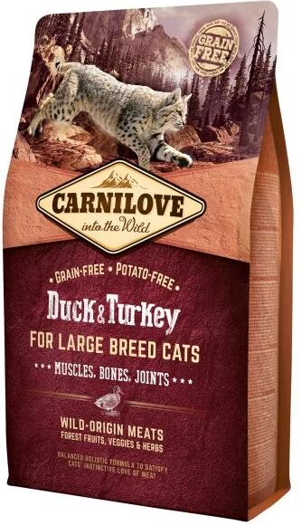 Carnilove Cat Adult Large Breed And & Kalkun (400 g)