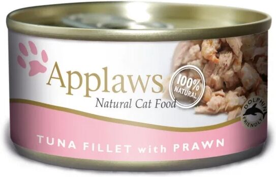 Applaws Cat tunfiskfilet og reker (156 g)