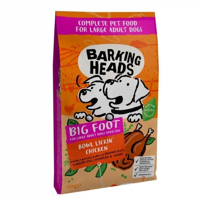 Barking Heads Large Breed Bowl Lickin&rsquo; Chicken (12 kg)