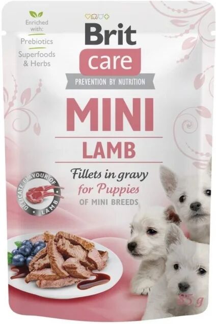 Brit Care Mini Puppy lam i saus 85 g