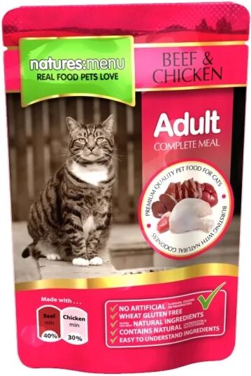 Natures:menu Cat Adult Beef & Chicken 100 g