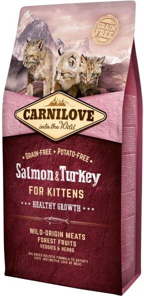 Carnilove Cat Kitten Laks & Kalkun (400 g)