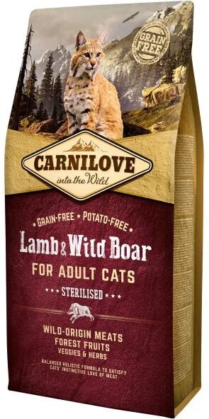 Carnilove Cat Lamb & Wild Boar (400 g)