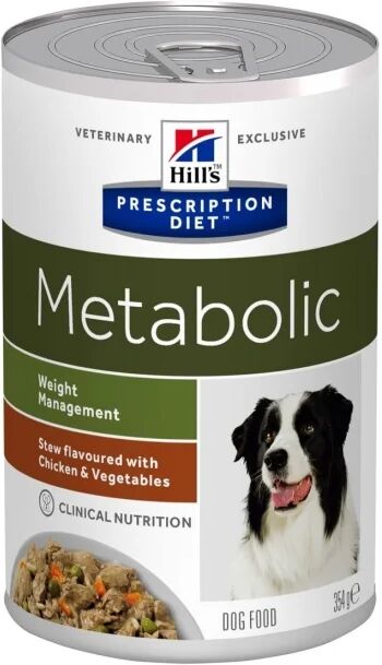 Hill's Prescription Diet Hill&rsquo;s Prescription Diet Canine Metabolic Weight Management Stew Chicken & Vegetables (354 g)