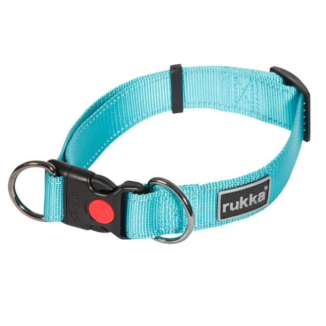 Rukka Bliss Polar Halsband Nylon Turkos (2,5 x 30-50 cm)