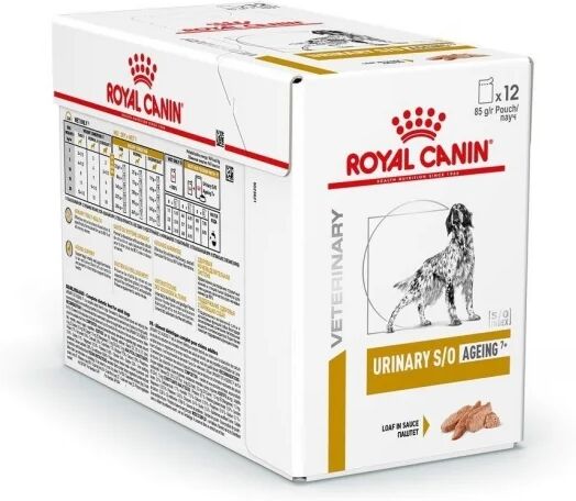 Royal Canin Veterinary Diets Dog Urinary S/O Ageing +7 12x100 g