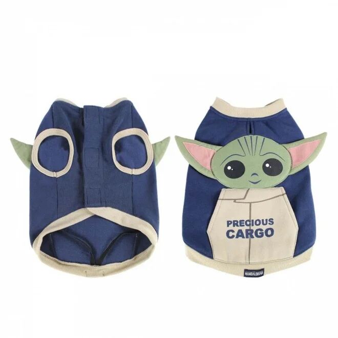 For FAN Pets Baby Yoda Hundegenser Bl&aring; & Beige (M)