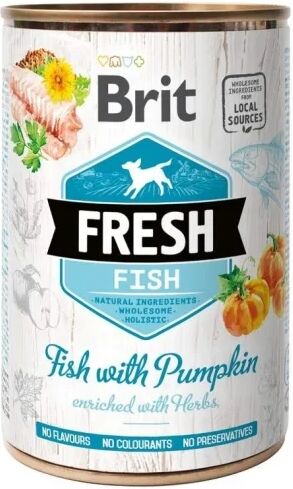 Brit Fresh Cans Fish With Pumpkin