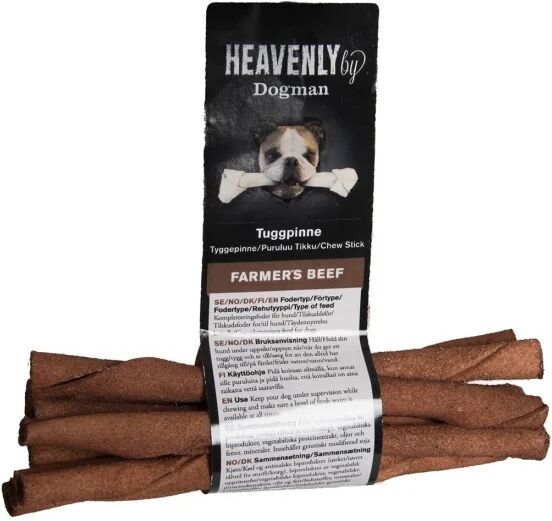 Dogman Heavenly Tyggepinner Storfe 10-pack (12,5 cm)