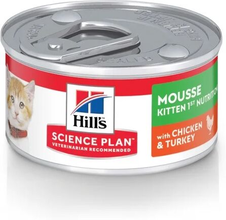 Hill's Science Plan Kitten First Nutrition Mousse Chicken & Turkey 82 g