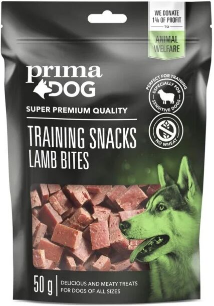 PrimaDog Training Snacks Lamb Bites 50 g