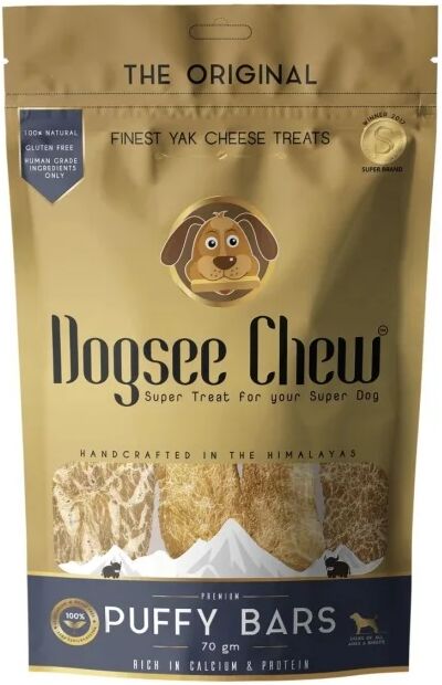 Dogsee Chew Dental Puffy Bars Senior 70 g