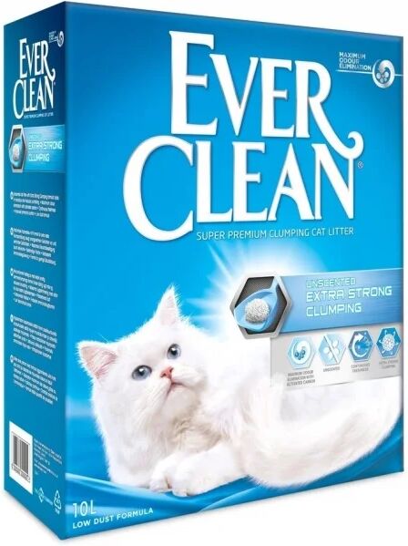 Ever Clean Extra Strong Unscented Kattsand (6 l)