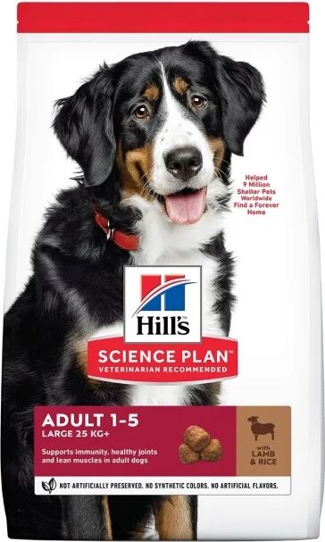 Hill's Science Plan Dog Adult Large Lamb & Rice 14 kg