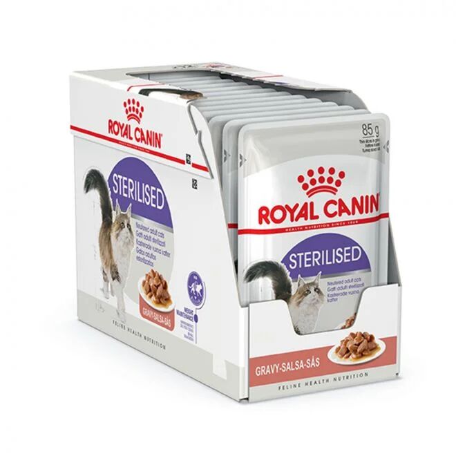 Royal Canin Sterilised Gravy Wet  (12x85g)