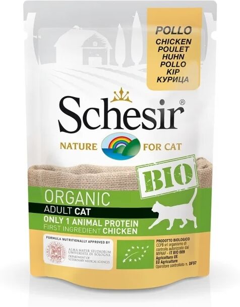 Schesir Bio Cat Adult Chicken 85 g