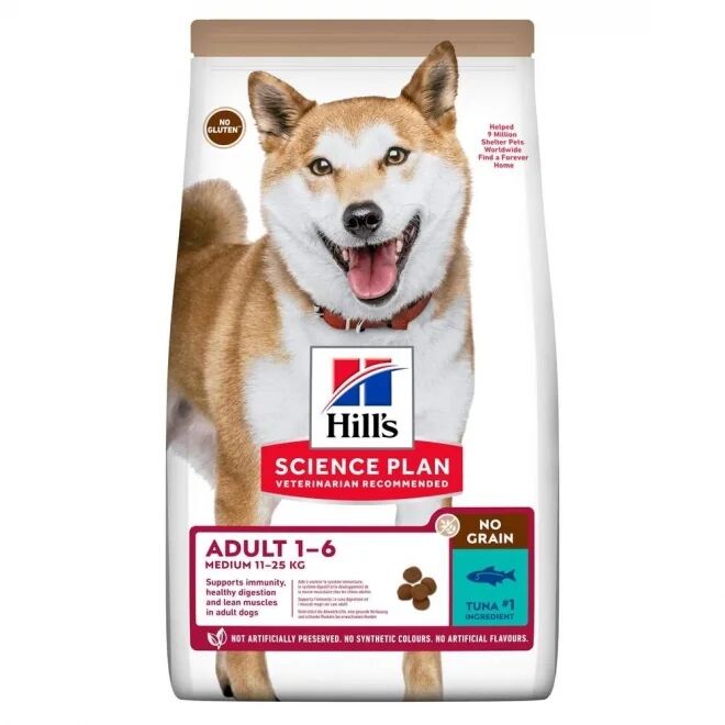 Hill's Science Plan Dog Adult No Grain med Tunfisk (2,5 kg)