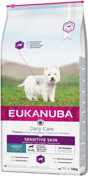 Eukanuba Dog Daily Care Adult Sensitive Skin All Breeds (12 kg)