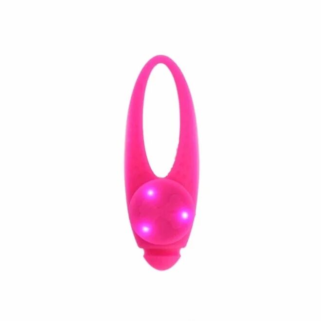 Dogman Hundelys LED Silikon (Rosa)