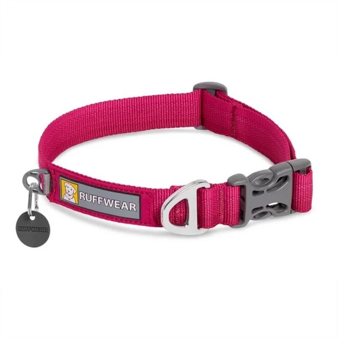 RuffWear Front Range Hundehalsb&aring;nd Rosa (28-36 cm)