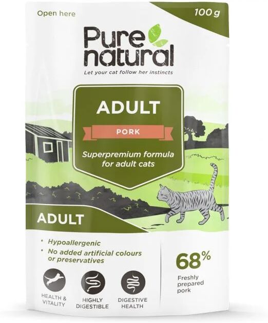 Purenatural Cat Adult Pork