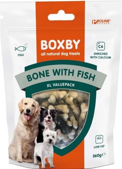 Boxby Calcium Bones Fisk 360 g