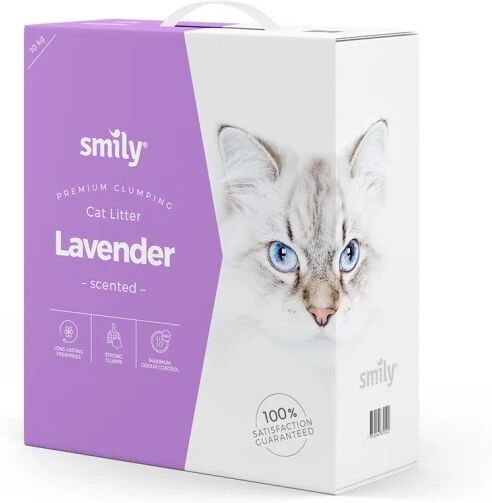 Smily Cat Smily kattesand lavendel (10 kg)