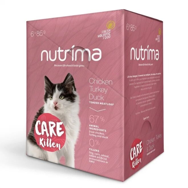 Nutrima Care Kitten Kylling, Kalkun & And