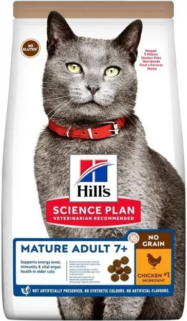 Hill's Science Plan Cat Mature No Grain med Kylling 1,5 kg