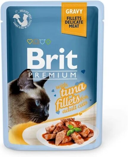 Brit Premium Pouches Fillets in Gravy with Tuna