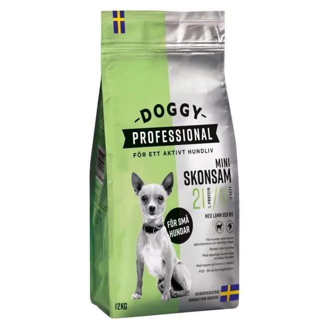 Doggy Professional Mini Sk&aring;nsom (12 kg)