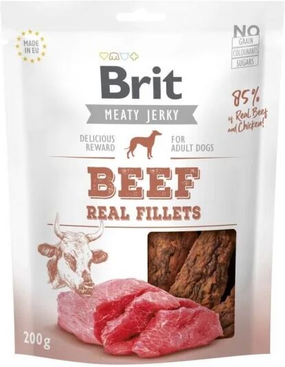 Brit Care Meaty Jerky Beef Fillets (200 g)