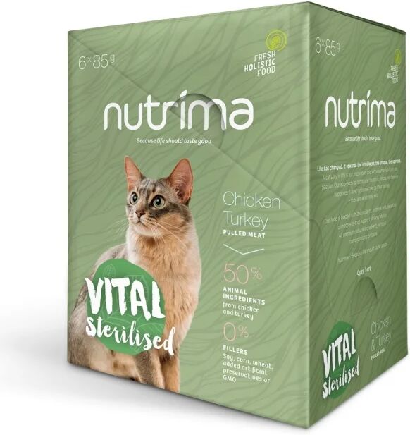 Nutrima Vital Sterilised Kylling & Kalkun