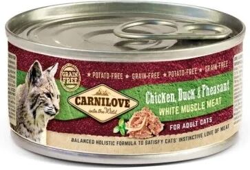 Carnilove Cat Adult Chicken, Duck & Pheasant 100 g