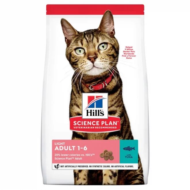 Hill's Science Plan Cat Adult Light Tuna (1,5 kg)