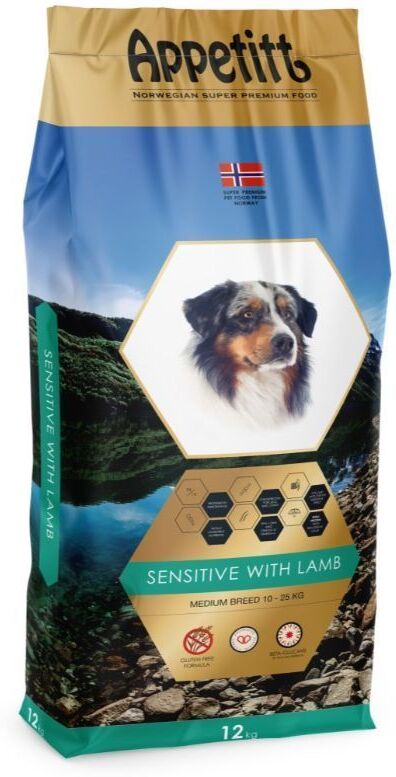 Appetitt Sensitive Lamb Medium breed 12kg