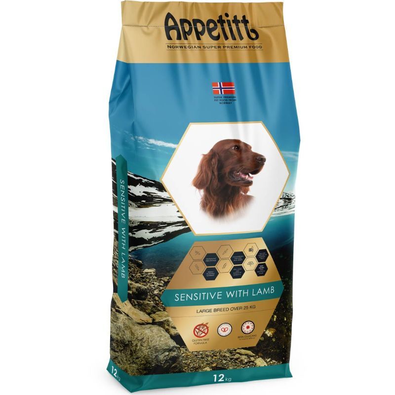 Appetitt Sensitive Lamb Large breed 12kg