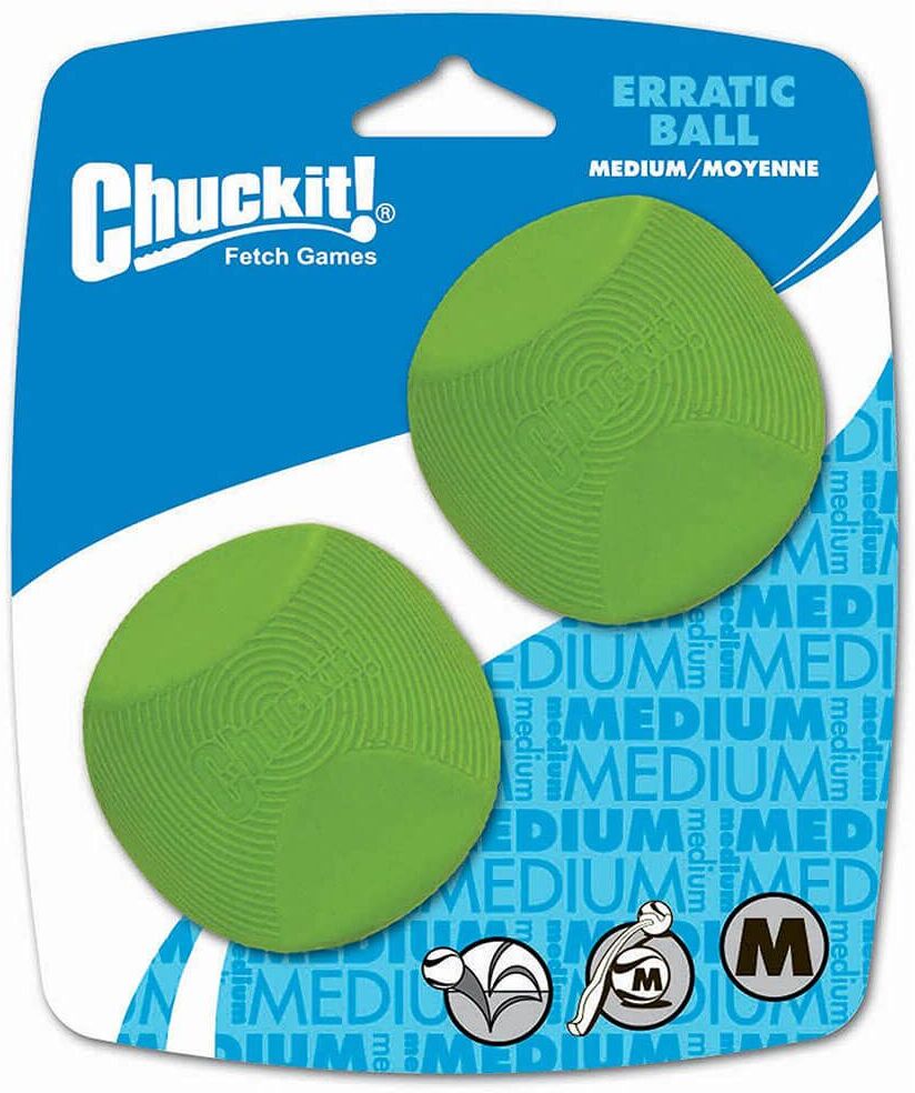 Chuckit! Chuckit Erratic Ball Medium 2stk